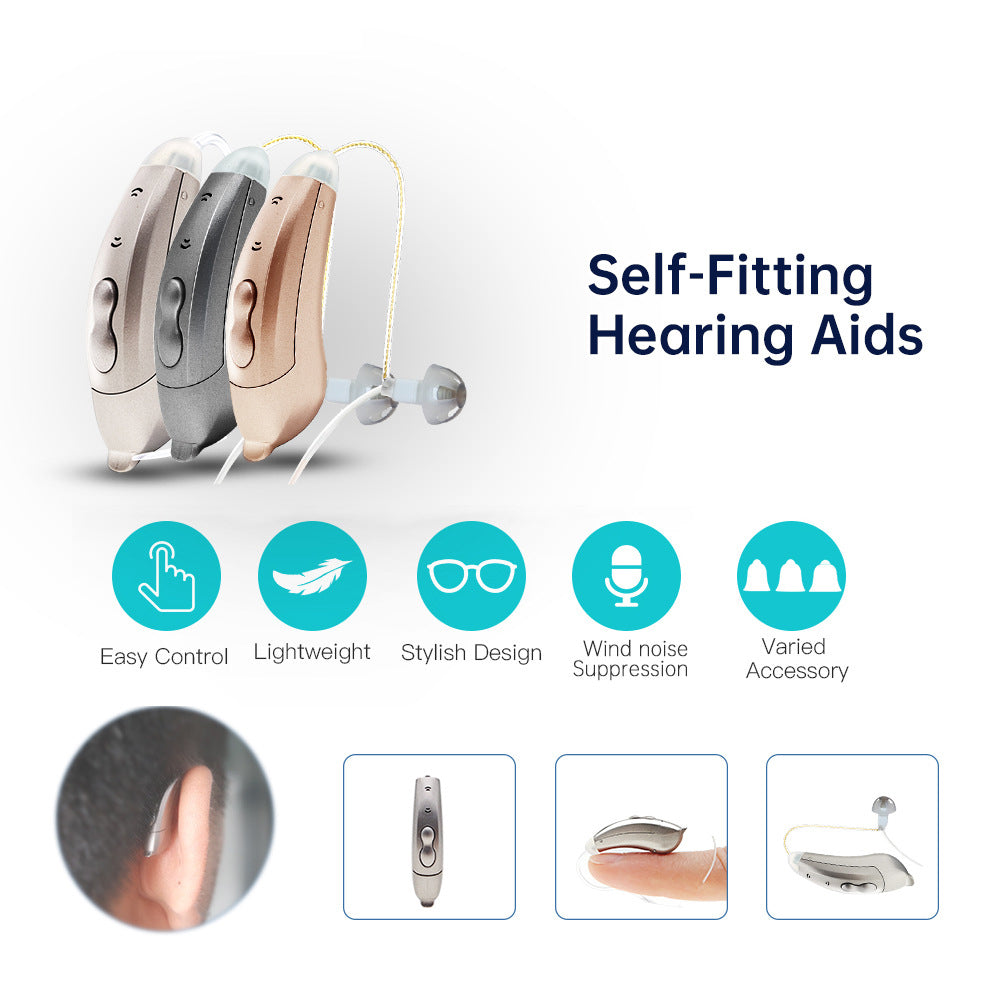 V885P Right Ear Ergonomics Design RIC 10-Channel Digital Hearing Aid Elderly Senior Sound Amplifier Hearing Aid Tool for Deaf People V885P Right Ear Ergonomics Design RIC 10-Channel Digital Hearing Aid Elderly Senior Sound Amplifier Hearing Aid Tool for Deaf People